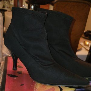 Pointed Toe micro fiber bootie